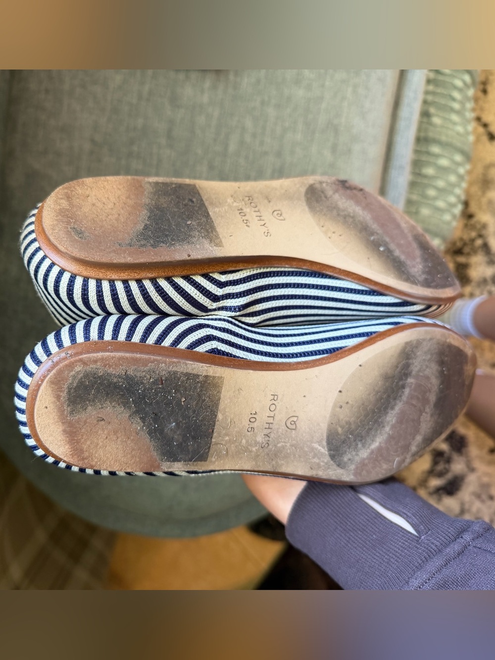 Rothys original Mary Jane, 10.5 - Picture 4 of 5
